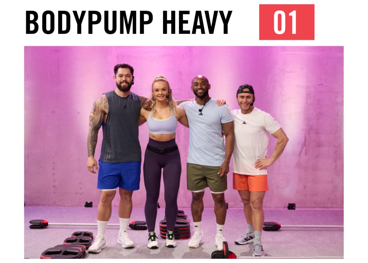 ボディパンプヘビーのクラス構成や詳細・スタート時期